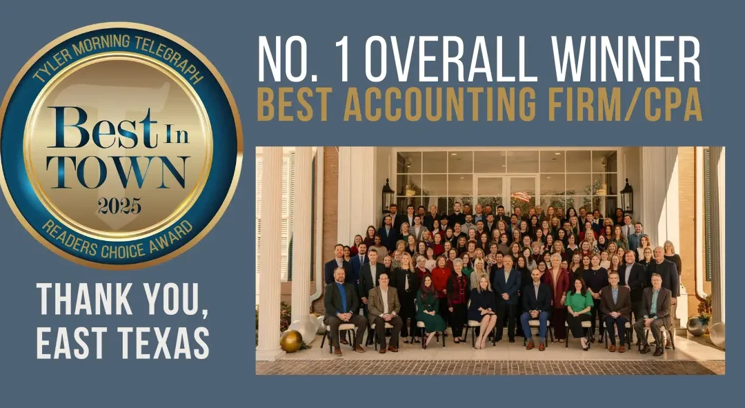 No. 1 Overall Winner Best Accounting Firm/CPA