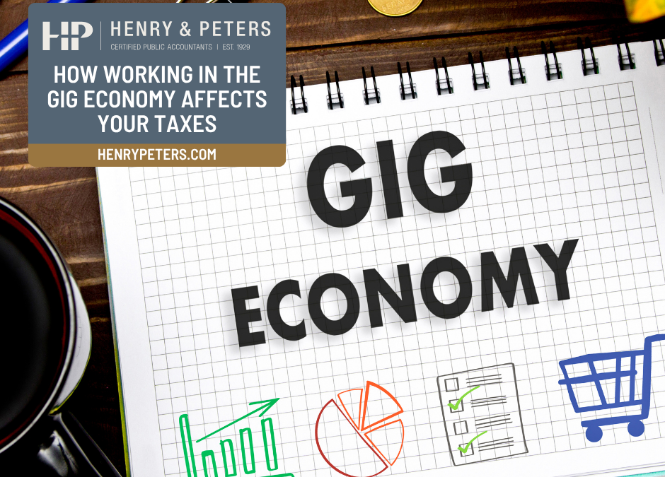 How working in the gig economy affects your taxes