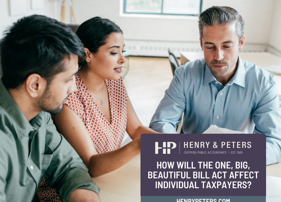 How will the One, Big, Beautiful Bill Act affect individual taxpayers?