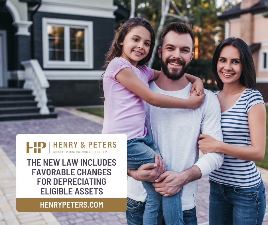 What families need to know about the new tax law - Henry & Peters ...