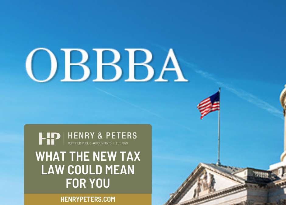 What the new tax law could mean for you