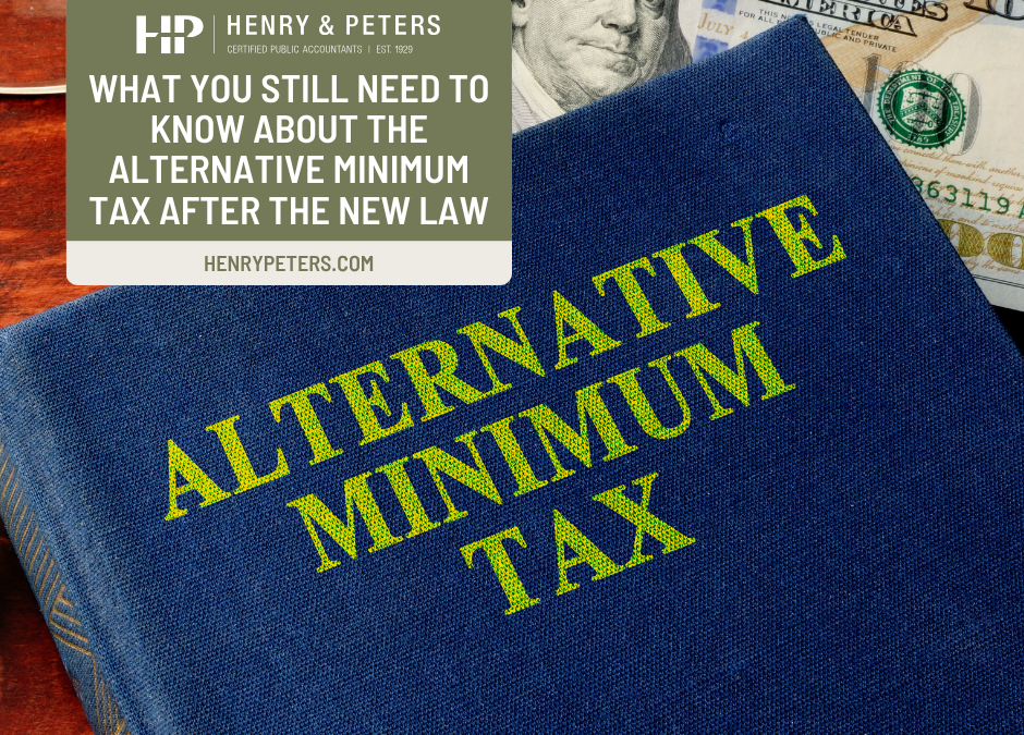 What you still need to know about the alternative minimum tax after the new law