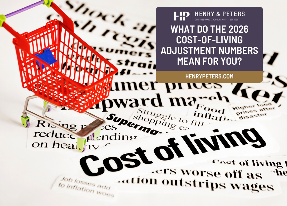What do the 2026 cost-of-living adjustment numbers mean for you?