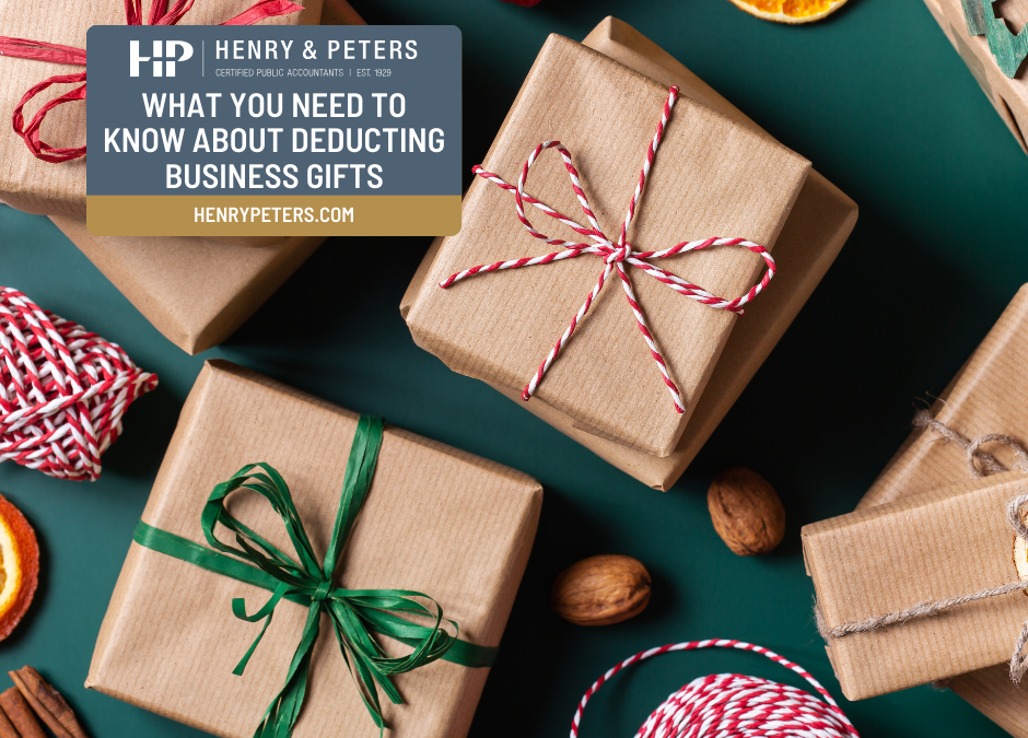 What you need to know about deducting business gifts