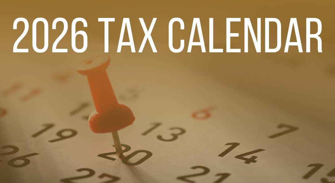2026 tax calendar