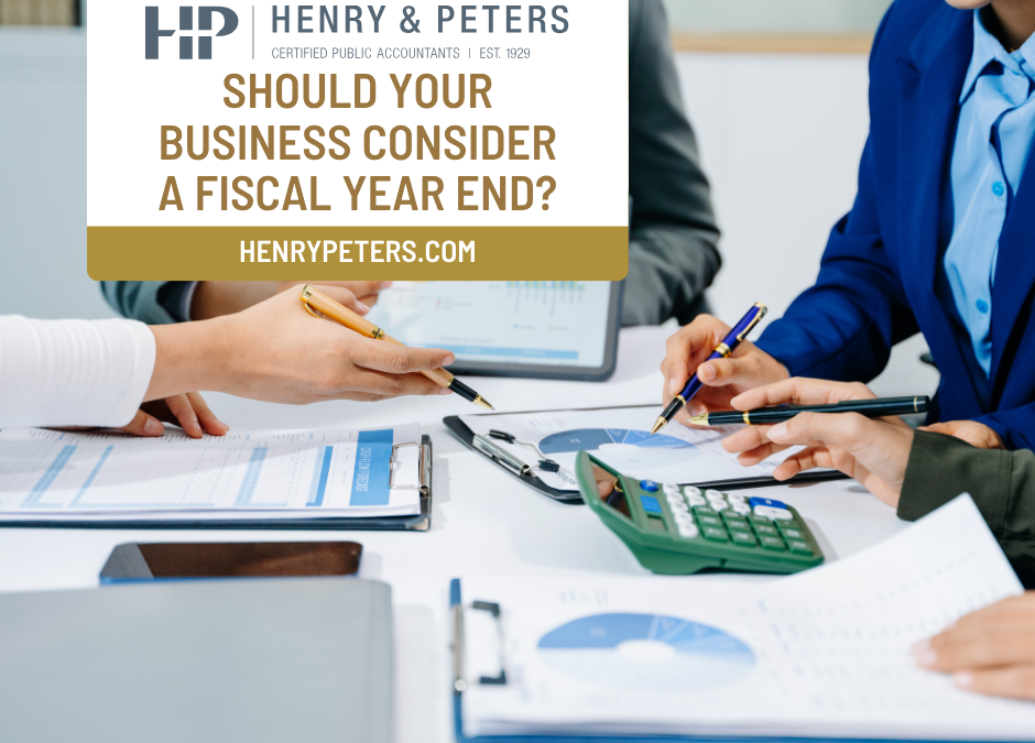 Should your business consider a fiscal year end?
