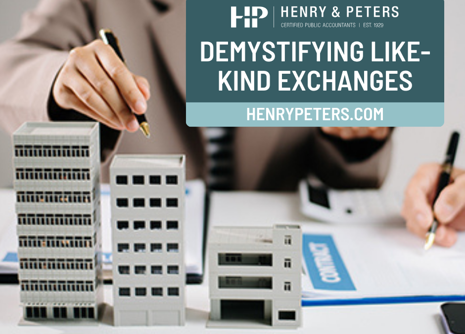Demystifying like-kind exchanges