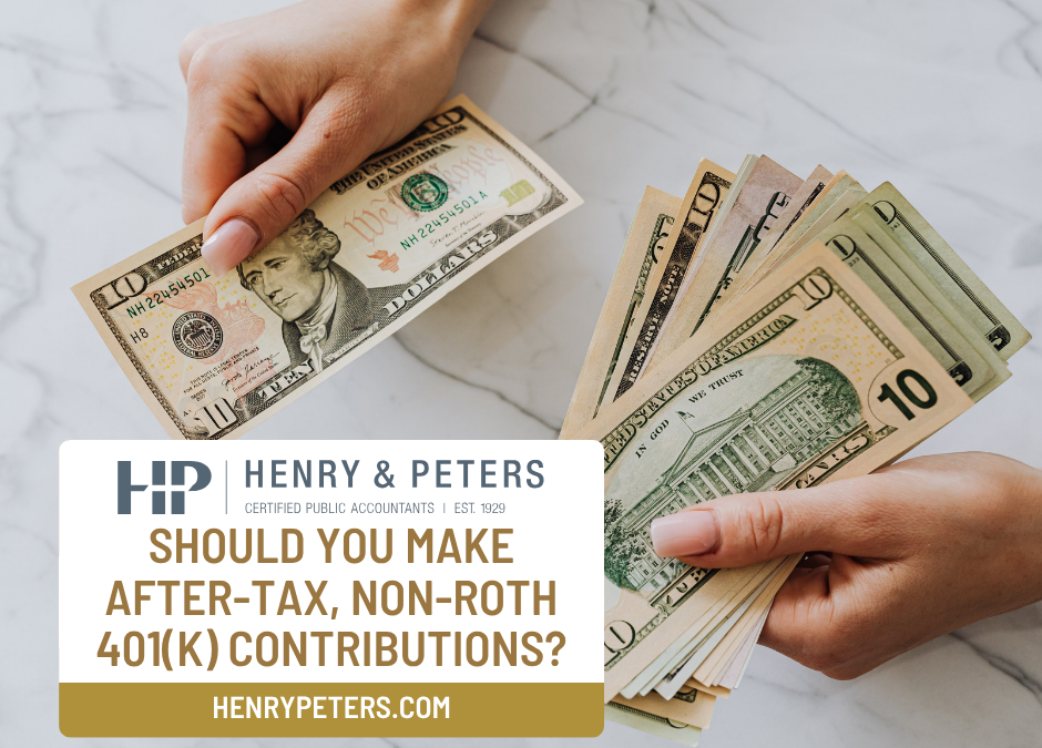 Should you make after-tax, non-Roth 401(k) contributions?