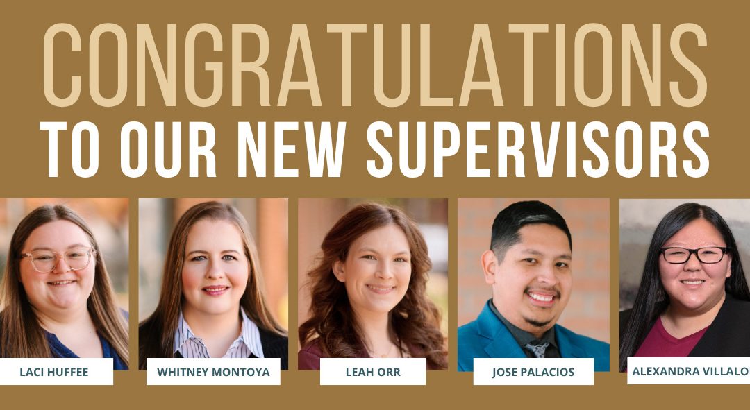 New Supervisors 2026