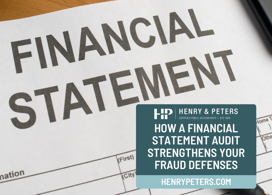 How a financial statement audit strengthens your fraud defenses