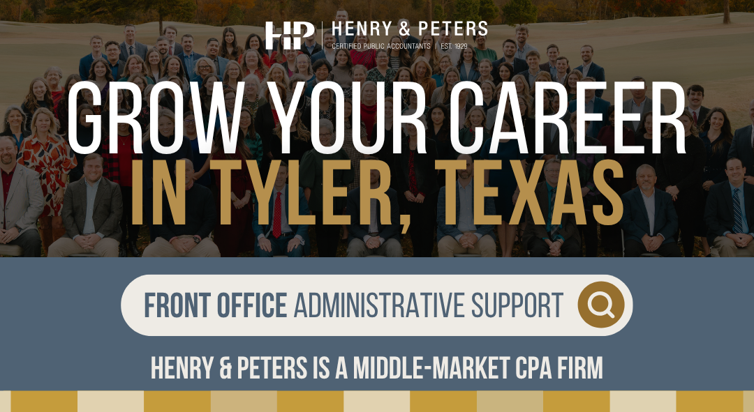 Now Hiring – Front Office Administrator