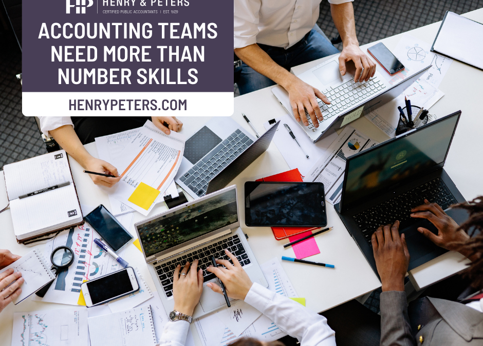 Accounting teams need more than number skills